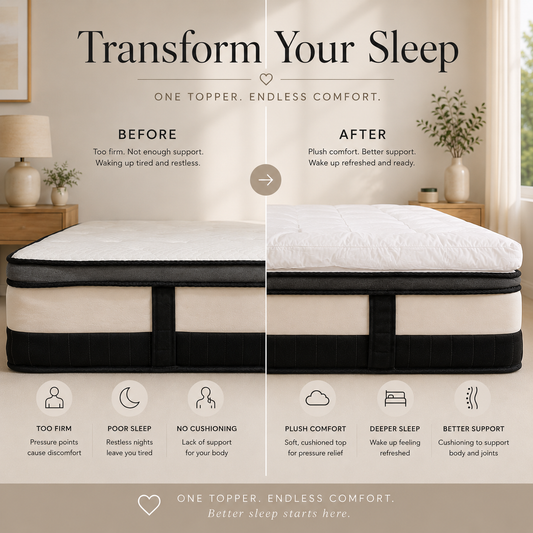 Comfort Cloud Topper - EOFY SALE 50% OFF - Limited Time!